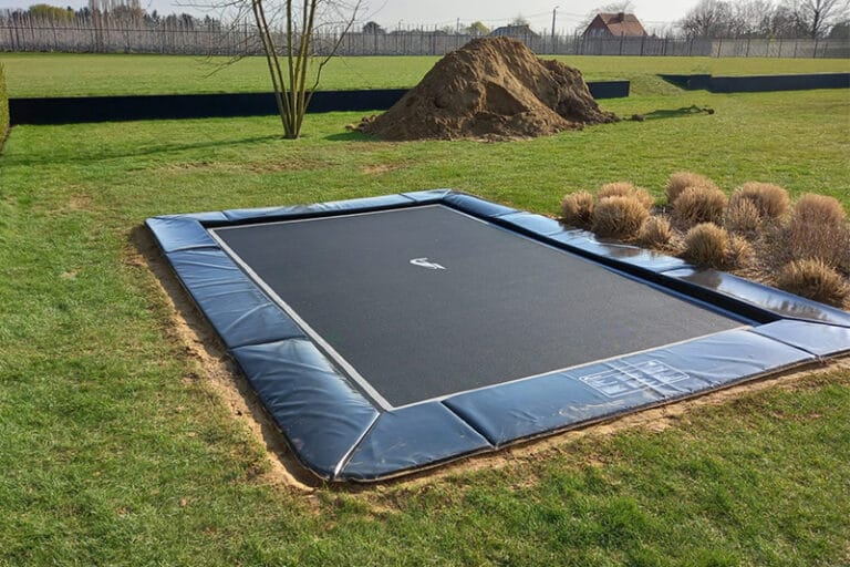 At begrave en trampolin 6 how to dig down a trampoline