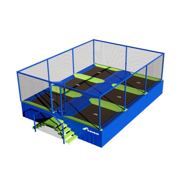 Akrobat_Battery_Trampolinpark Akrobat Springmåtte | Standard | Batteri | EN 1176