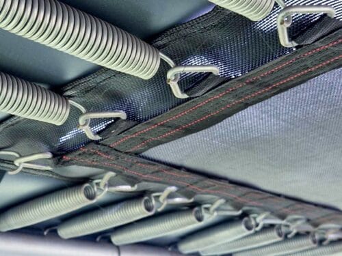 Akrobat_Mini Gym_Antracit_Close-up_Springs (1) Akrobat Springmåtte | Mini-gym