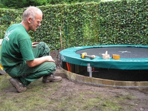 Trampoline Installation Service Inground
