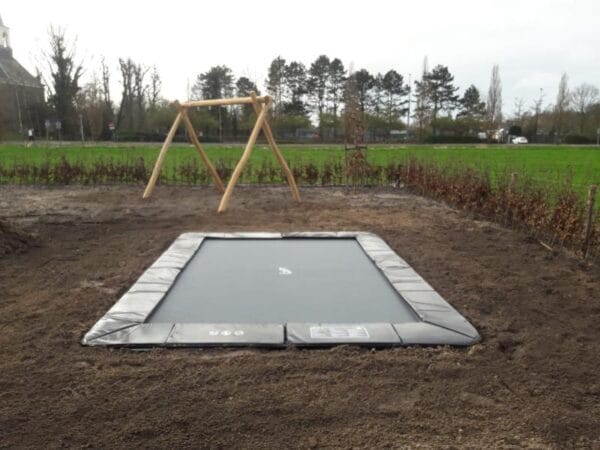 Trampoline Installation Service Flat to the ground