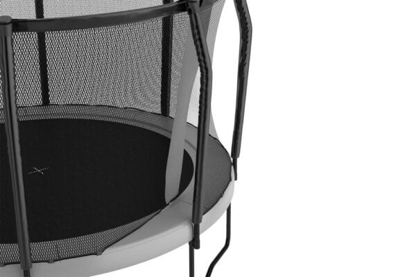 Orbit Pro_closeup_entrance_gray Trampolin Sikkerhednet til Elfje Trampolin