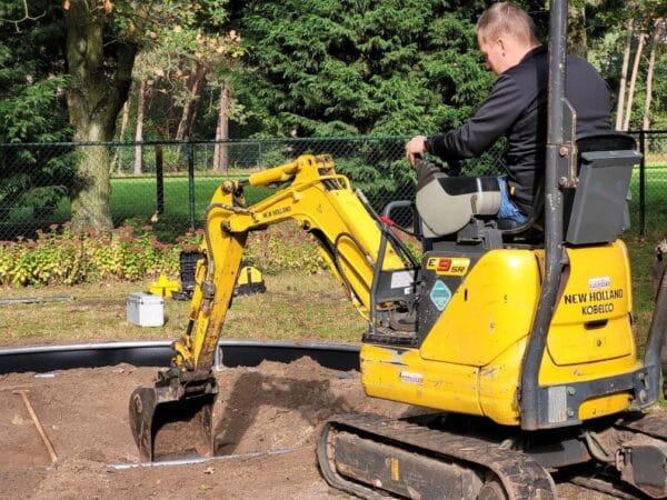 Trampoline Installation Service Flat to the ground