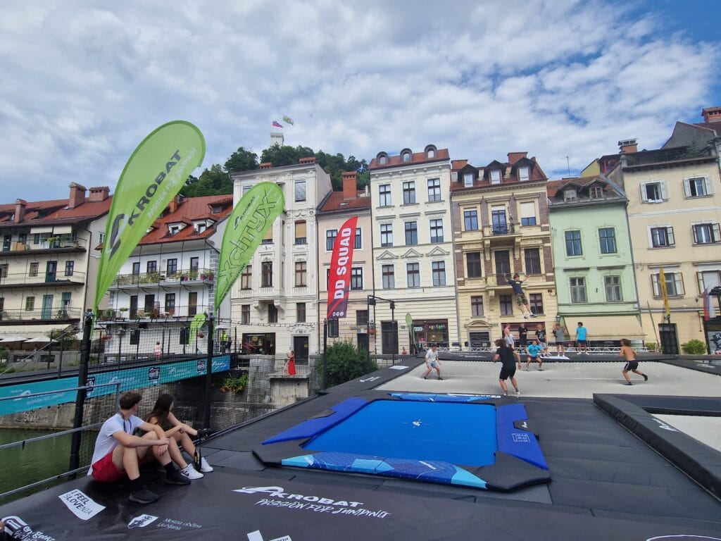 Akrobat XCITYX Trampoline GT event