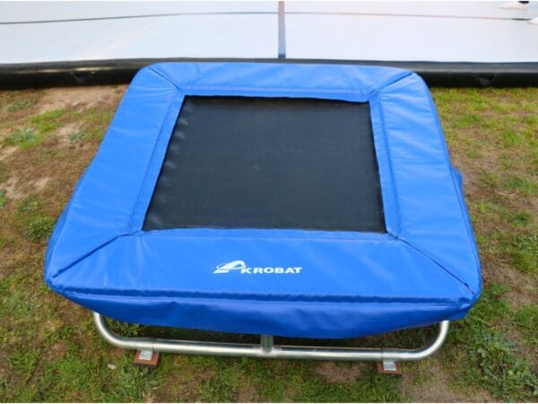 Akrobat_Mini_Gym_Blue (2) Akrobat Minitramp 125 x 125 cm | Blå